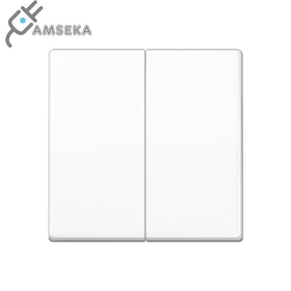 Dvigubas klavišas, baltas JUNG AS500