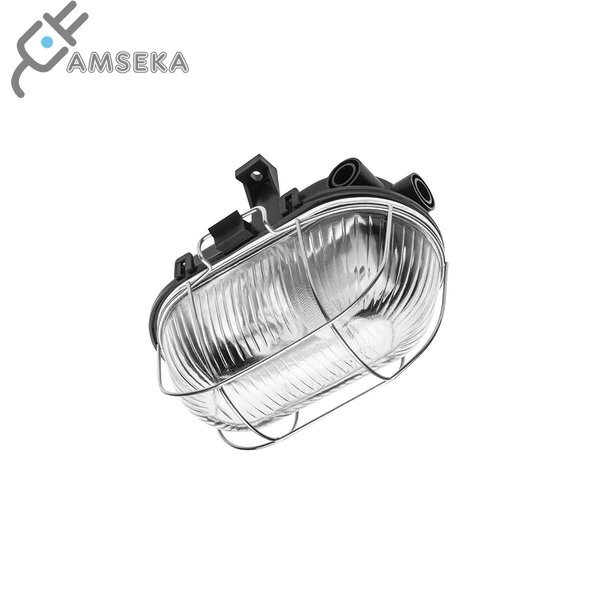 Šviestuvas su apsauginėm metalinėm grotelėm SANGUESA 1