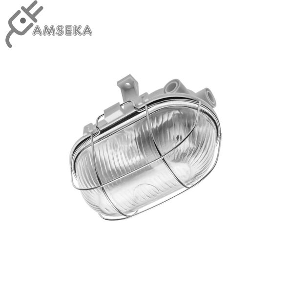 Šviestuvas su apsauginėm metalinėm grotelėm SANGUESA