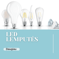 LED lemputės