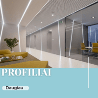 LED profiliai