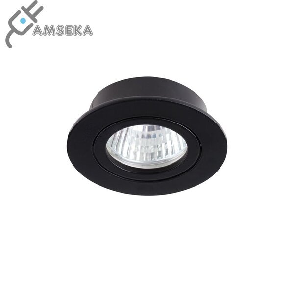 Šviestuvas įleidžiamas Kanlux DALLA CT, apvalus, juodos spalvos