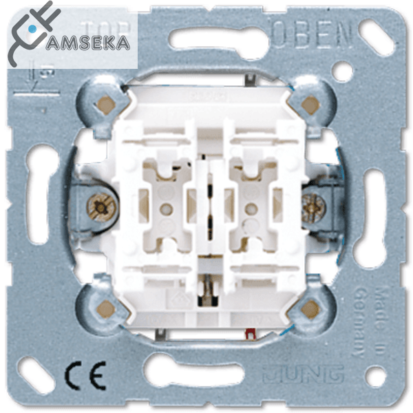 Žaliuzių jungiklis/mygtukas 2 klavišų