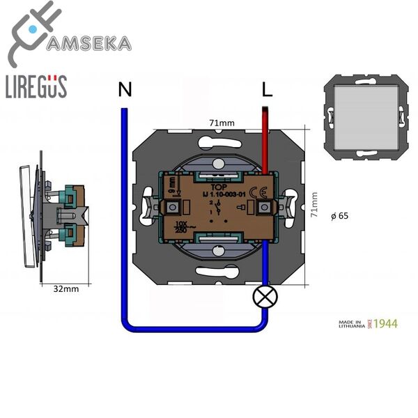 Jungiklis 1kl., Liregus EPSILON  3