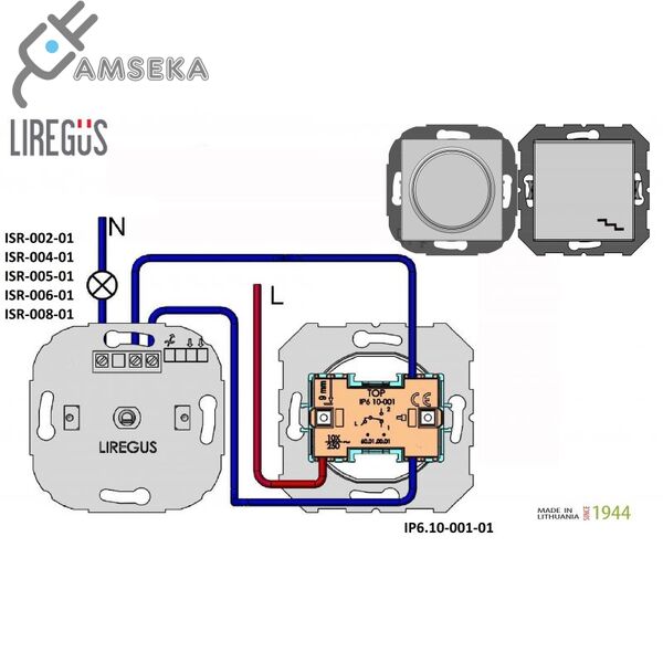 Perjungiklis 1kl., Liregus EPSILON "Prof." 1