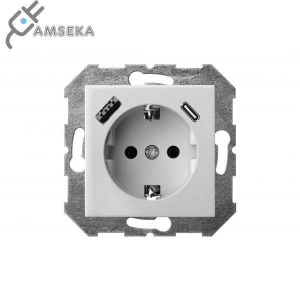 Kižtukinis lizdas & USB A+C įkroviklis Liregus EPSILON 1