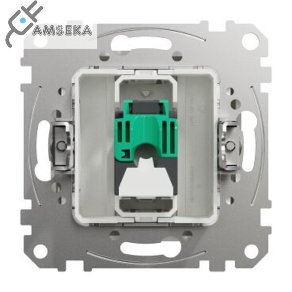 Kompiuterinis lizdas Sedna Design & Elements, 1 vietos, baltos spalvos 1