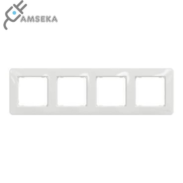 Keturvietis rėmelis Sedna Design & Elements, baltos spalvos 1