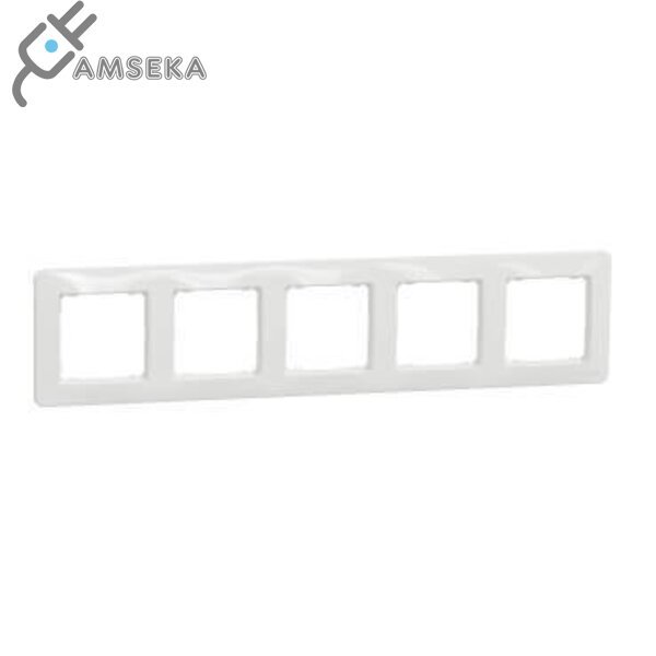 Penkiavietis rėmelis Schneider Sedna Design & Elements, baltos spalvos