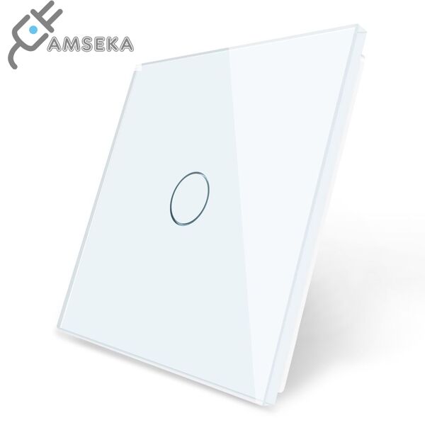 Vienvietė, vienpolė, sensorinė stiklo panelė SPRING 1