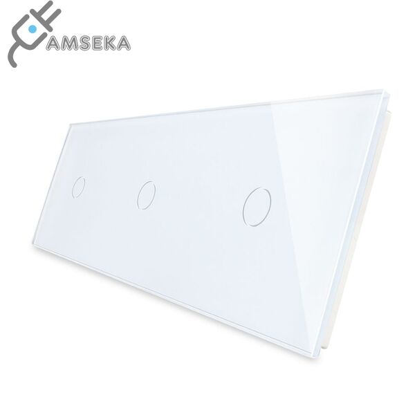 Trivietė, vienpolė, sensorinė stiklo panelė SPRING 1