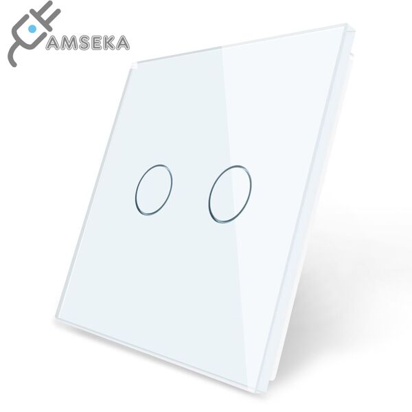 Vienvietė, dvipolė, sensorinė stiklo panelė SPRING 2