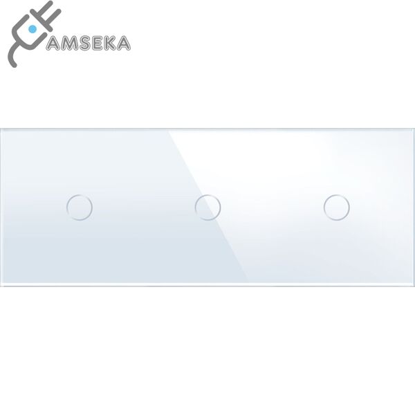 Trivietė, vienpolė, sensorinė stiklo panelė SPRING