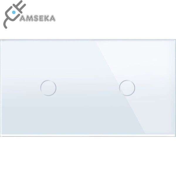 Dvivietė, vienpolė, sensorinė stiklo panelė SPRING