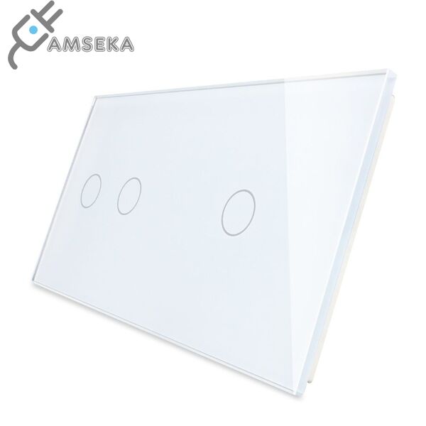 Dvivietė, dvipolė/vienpolė stiklo panelė SPRING 2