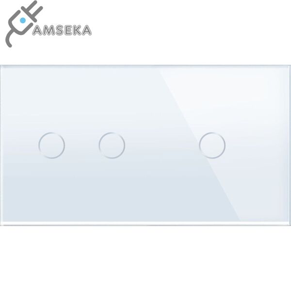 Dvivietė, dvipolė/vienpolė stiklo panelė SPRING