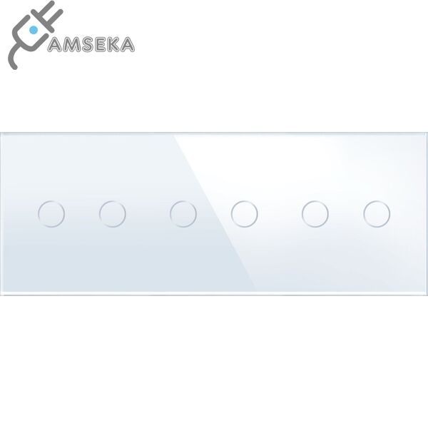 Trivietė, dvipolė, sensorinė stiklo panelė SPRING