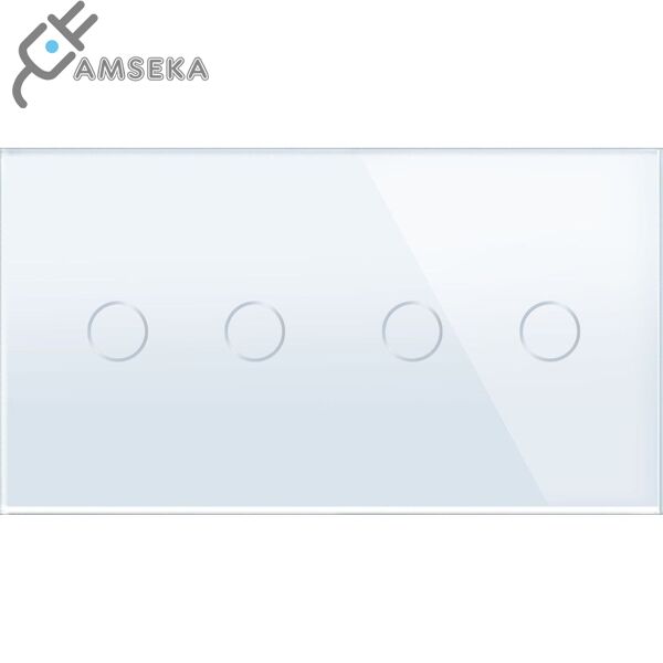 Dvivietė, dvipolė sensorinė stiklo panelė SPRING