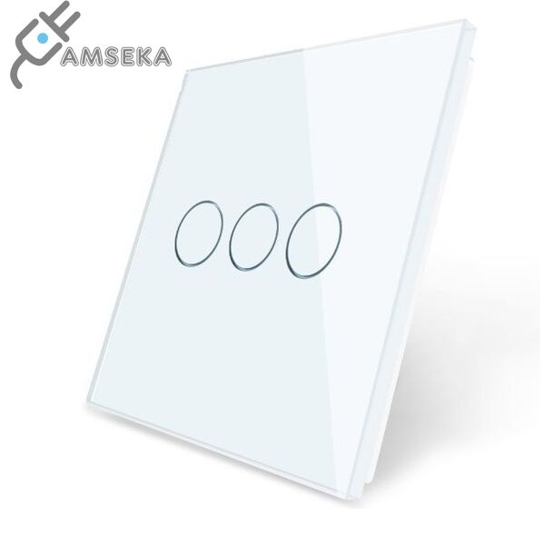 Vienvietė, tripolė, sensorinė stiklo panelė SPRING 2