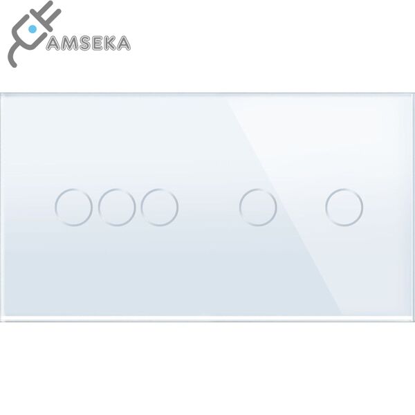 Dvivietė, tripolė/dvipolė sensorinė stiklo panelė SPRING