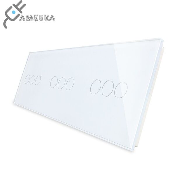 Trivietė, tripolė, sensorinė stiklo panelė SPRING 1