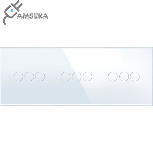 Trivietė, tripolė, sensorinė stiklo panelė SPRING