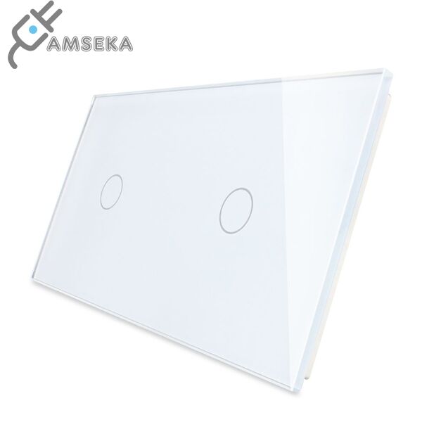 Dvivietė, vienpolė, sensorinė stiklo panelė SPRING 1