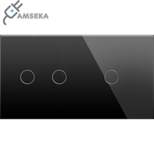 Dvivietė, dvipolė/vienpolė stiklo panelė SPRING