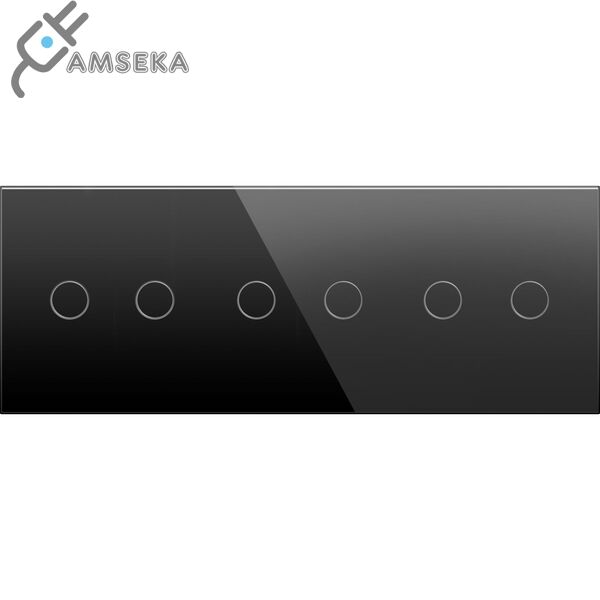 Trivietė, dvipolė, sensorinė stiklo panelė SPRING