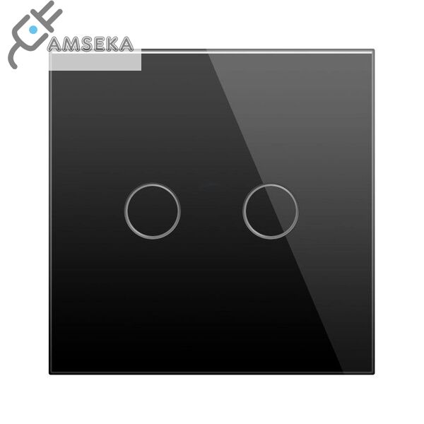 Vienvietė, dvipolė, sensorinė stiklo panelė SPRING