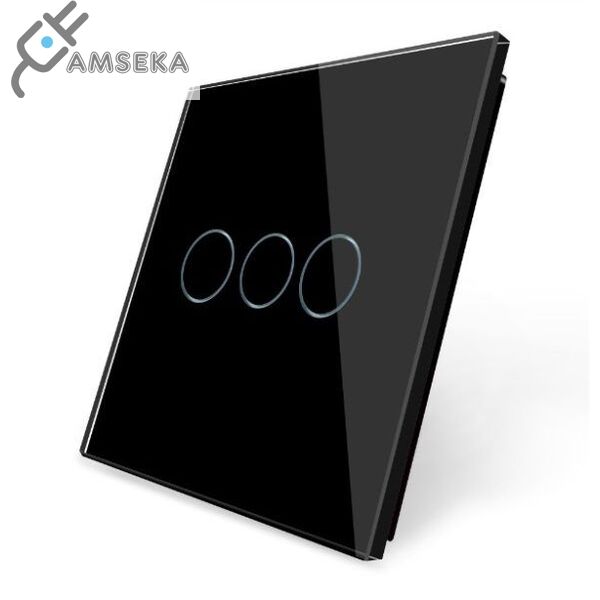 Vienvietė, tripolė, sensorinė stiklo panelė SPRING 1