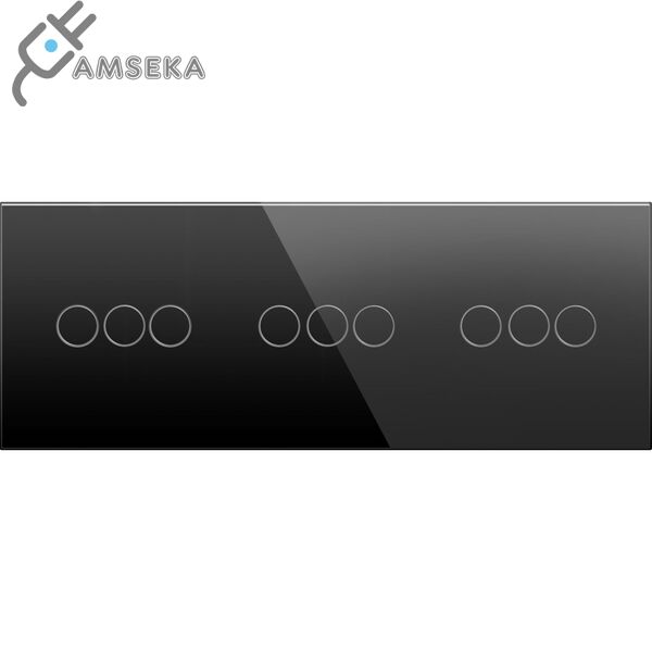 Trivietė, tripolė, sensorinė stiklo panelė SPRING