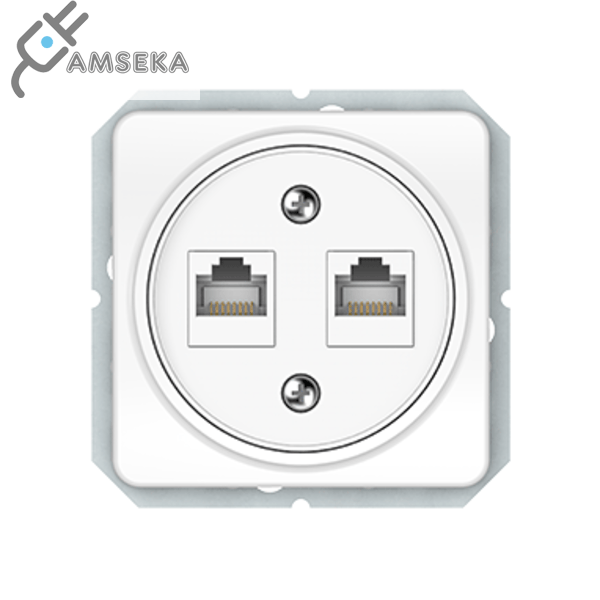 Kompiuterio lizdas Vilma LX200, 2 vietų, baltos spalvos