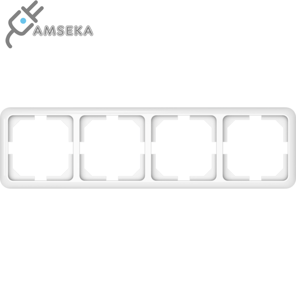 Keturvietis rėmelis Vilma LX200, baltos spalvos 