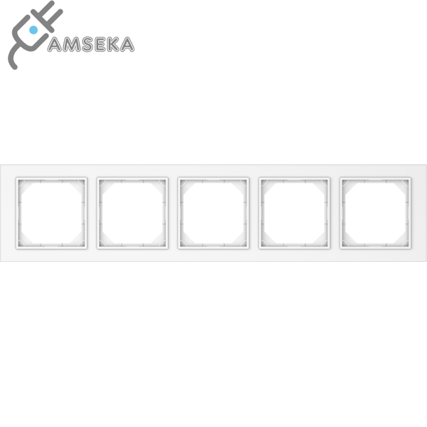 Penkiavietis rėmelis Vilma QR1000, baltos spalvos 