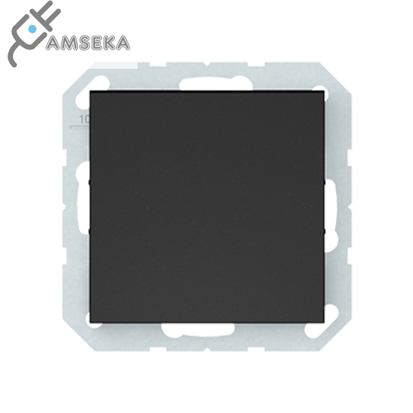 Kryžminis perjungiklis Vilma QR1000, 1kl., juodos matinės spalvos