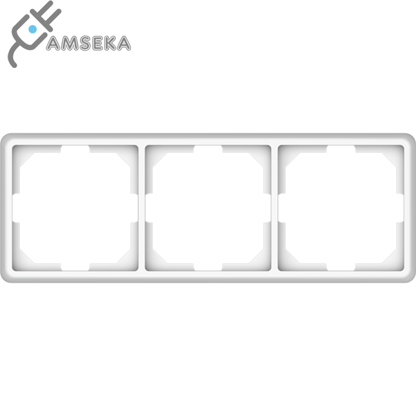 Trivietis rėmelis Vilma ST150, baltos spalvos