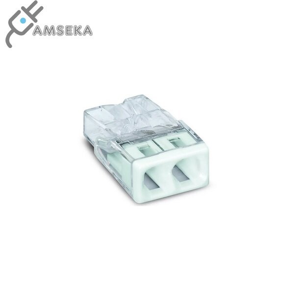 Monolitinių laidų jungtis  2x0,5-2,5 mm² Wago