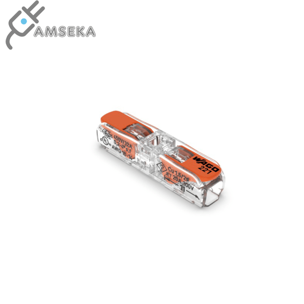 Jungtis 221-2411 Wago 32A 2X0.5-4mm²