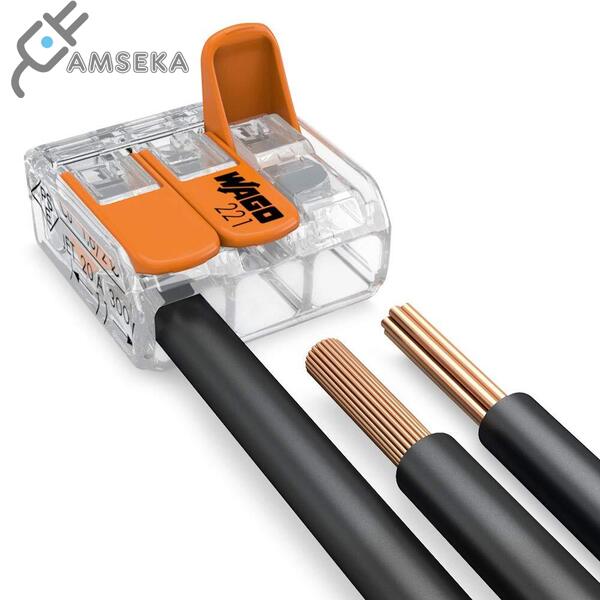 Jungtis Wago 32A, 3X0.5-4mm²