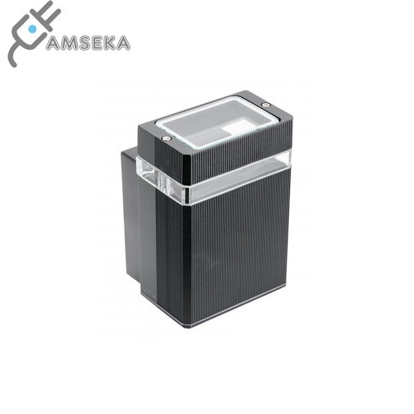 Sieninis lauko šviestuvas GTV NESSA, juodos spalvos