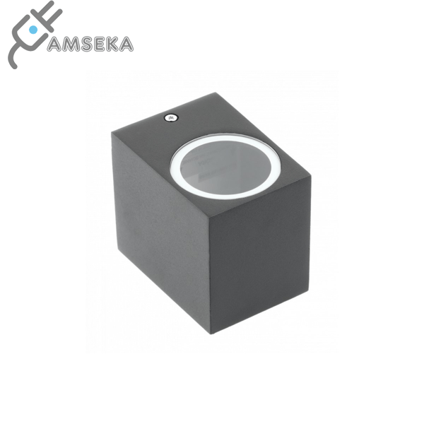 Fasadinis šviestuvas TIAGO KW GTV, juodos spalvos 