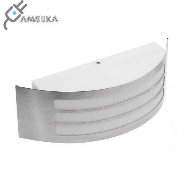 Fasadinis šviestuvas GTV ASTRIT, sidabrinės spalvos 1