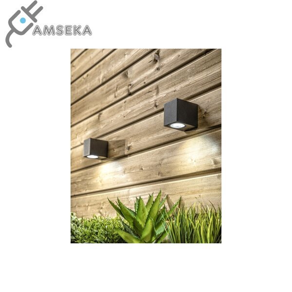 Fasadinis šviestuvas TIAGO KW GTV, juodos spalvos  1