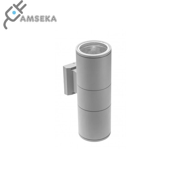 Sieninis lauko šviestuvas BALEO 2, pilkos spalvos