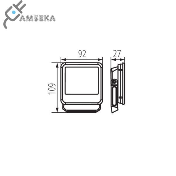 10W LED prožektorius Kanlux IQ-LED FL 3