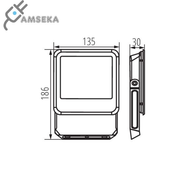 30W LED prožektorius Kanlux IQ-LED  3