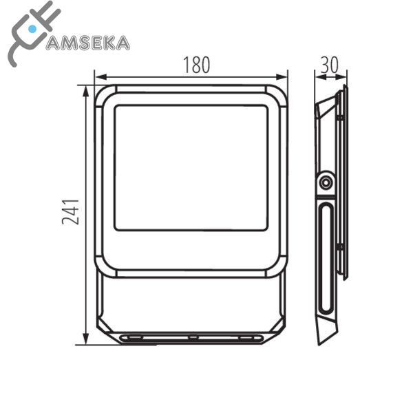50W LED prožektorius Kanlux IQ-LED  3