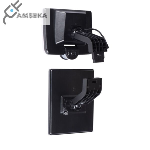 8W LED prožektorius su judesio davikliu ir saulės baterija 4