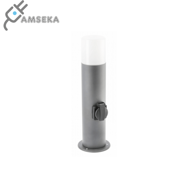 Lauko šviestuvas GTV CORTA-P, su elektros lizdu